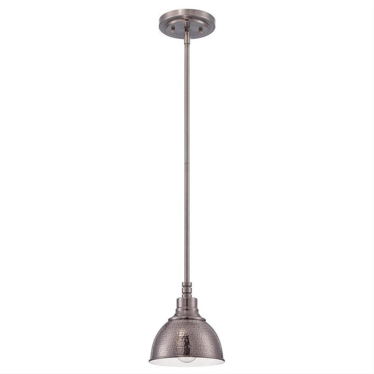 Craftmade 35991-AN Timarron 1 Light Mini Pendant Antique Nickel