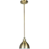 Craftmade 35991-LB Timarron 1 Light Mini Pendant Legacy Brass