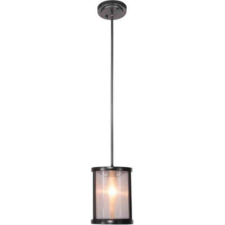 Craftmade 36791-MBK Danbury 1 Light Mini Pendant in Matte Black