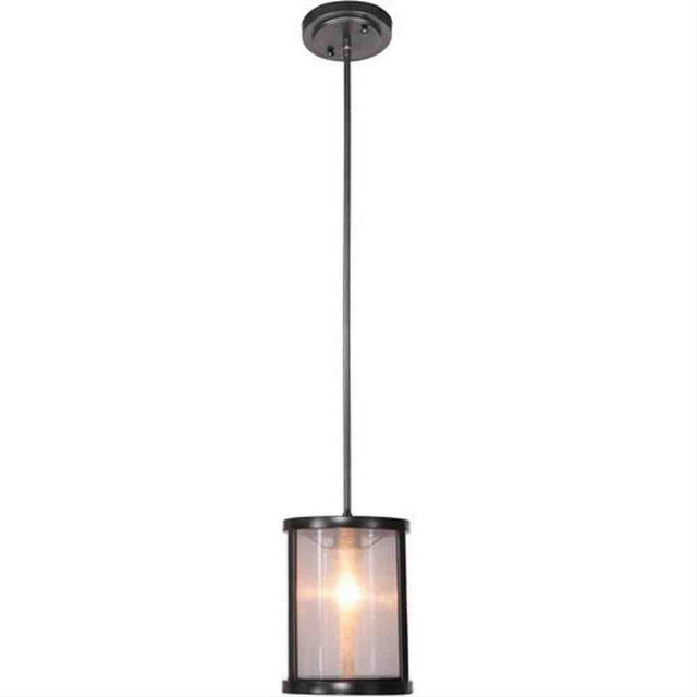 Craftmade 36791-MBK Danbury 1 Light Mini Pendant in Matte Black