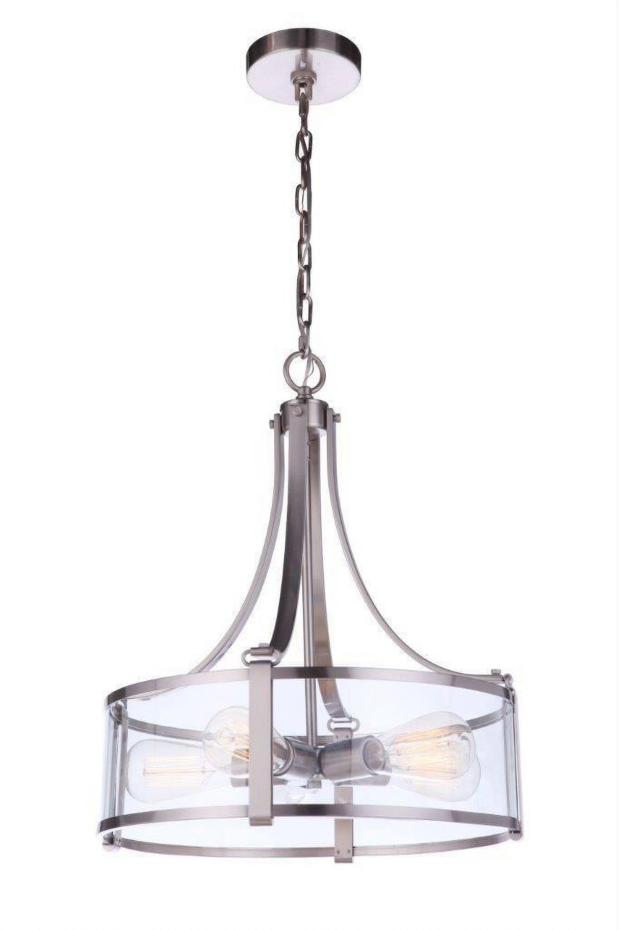 Craftmade 55395-BNK Elliot 5 Light Pendant Brushed Polished Nickel