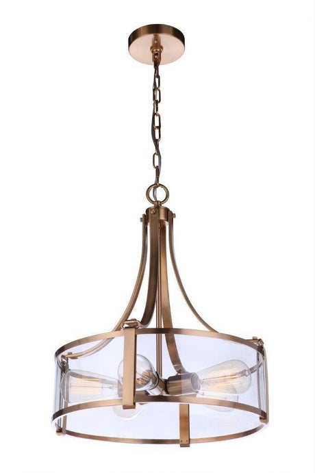 Craftmade 55395-SB Elliot 5 Light Pendant Satin Brass