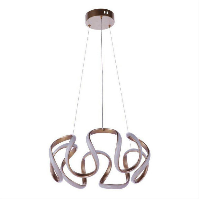 Craftmade 55790-CHB-LED-LED Pulse Dimmable LED Pendant Champagne Brass