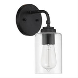 Craftmade 56001-FB Stowe 1 Light Wall Sconce Flat Black