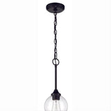 Craftmade 56291-FB Glenda 1 Light Mini Pendant Flat Black