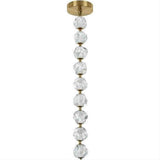 Craftmade 59492-SB-LED-LED Jackie 9 Light LED Pendant Satin Brass