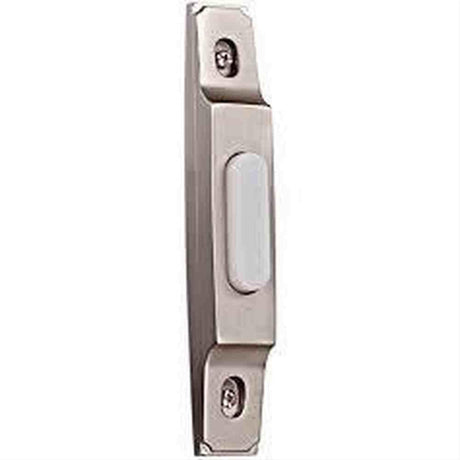 Craftmade BS3-PW Surface Mount Lighted LED Push Button Doorbell Pewter