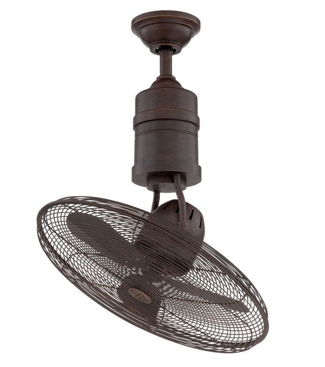 Craftmade BW321AG3 BW321-3 18" Bellows III Indoor/Outdoor Ceiling Fan Aged Bronze Textured