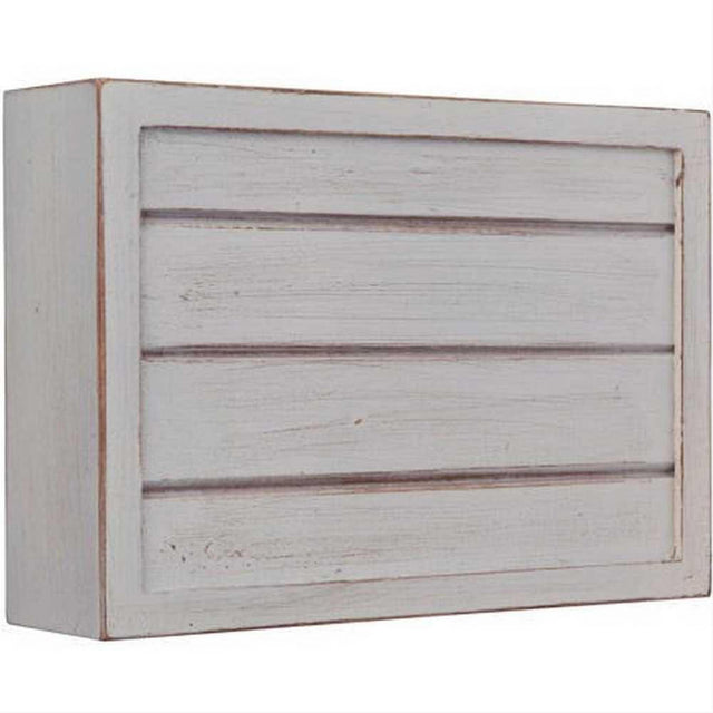Craftmade CH1305-WW Shiplap Design Doorbell Chime in White Wash