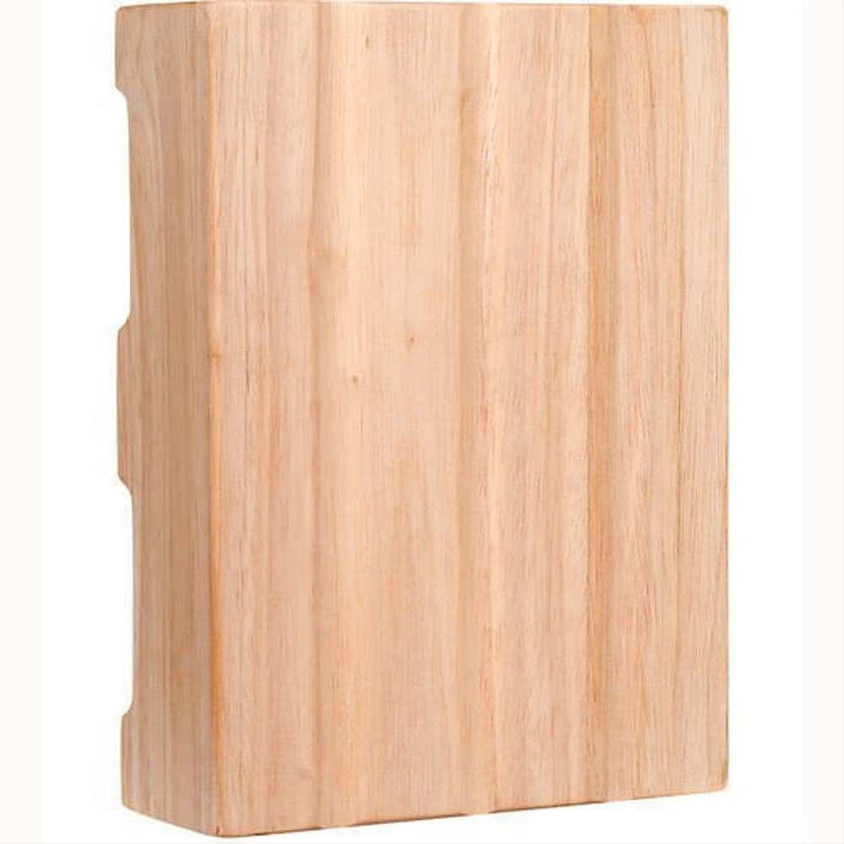 Craftmade CH2401-UO Hand-Hewn Design Doorbell Chime in Unfinished Oak
