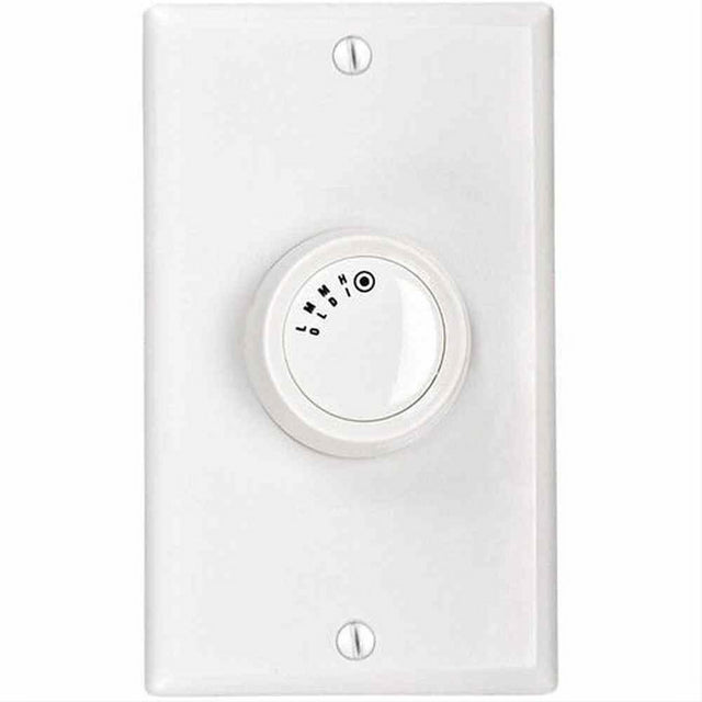 Craftmade CM-4SDH 4 Speed Rotary Fan Control in White