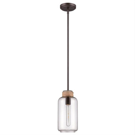 Craftmade P435ESP1 1 Light Mini Pendant in Espresso