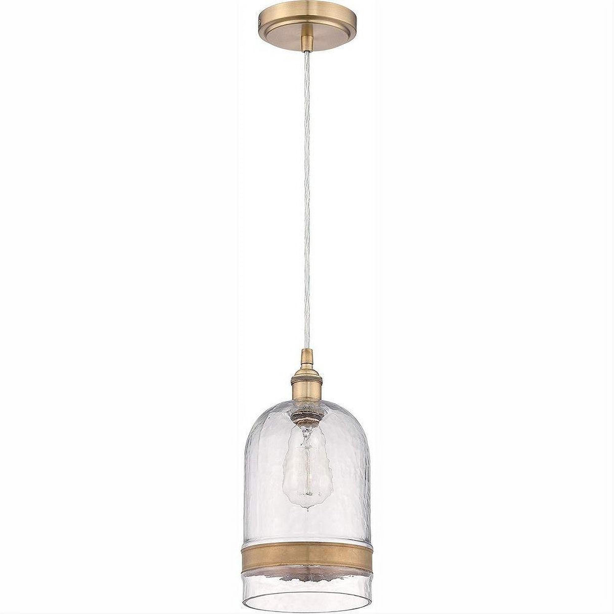 Craftmade P455AGC1 1 Light Mini Pendant in Antique Copper