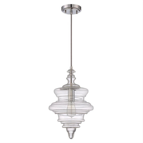 Craftmade P600CH1 1 Light Mini Pendant with Cord in Chrome
