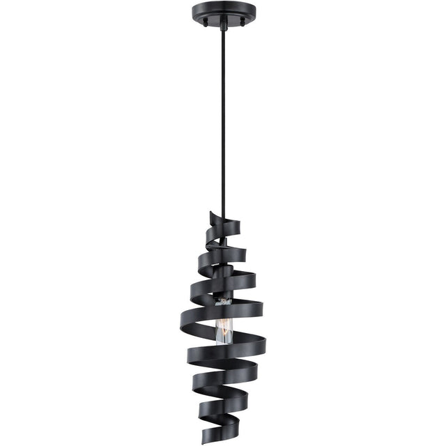 Craftmade P716MBK1 1 Light Mini Pendant in Matte Black