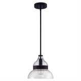 Craftmade P960FB1 P960-1 Smyth 1 Light Mini Pendant Flat Black