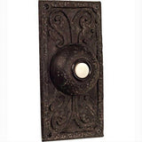 Craftmade PB3037-WB Surface Mount Designer LED Lighted Push Button Doorbell Weathered Black