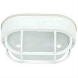 Craftmade Z396-TW Oval Bulkhead 1 Light Small Flush/Wall Mount Textured White
