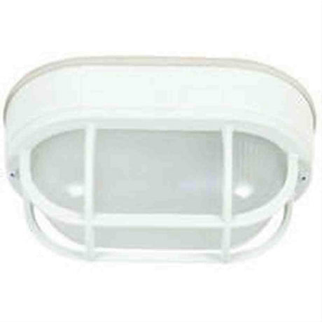 Craftmade Z396-TW Oval Bulkhead 1 Light Small Flush/Wall Mount Textured White