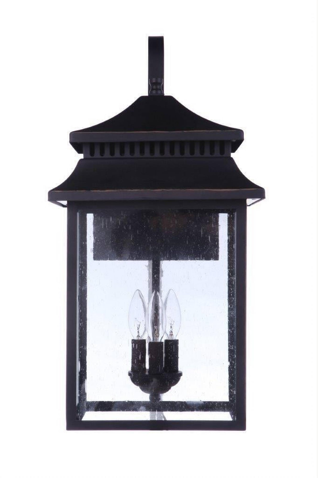 Craftmade ZA3134-TB Crossbend 3 Light Extra Large Outdoor Wall Mount Matte Black