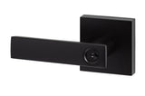 Sure-Loc CT107 FBL flat black keyed entry door lever