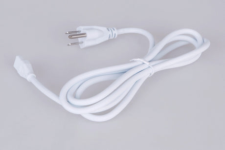 Craftmade CUC10-PG5-W 5' Under Cabinet Light Cord and Plug White