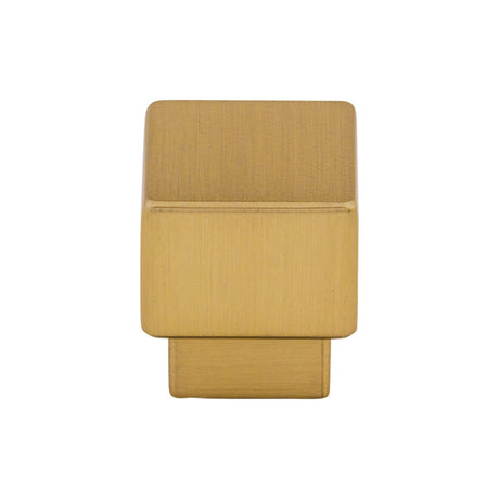 Top Knobs TK32HB Tapered 1" Length Square Knob Honey Bronze