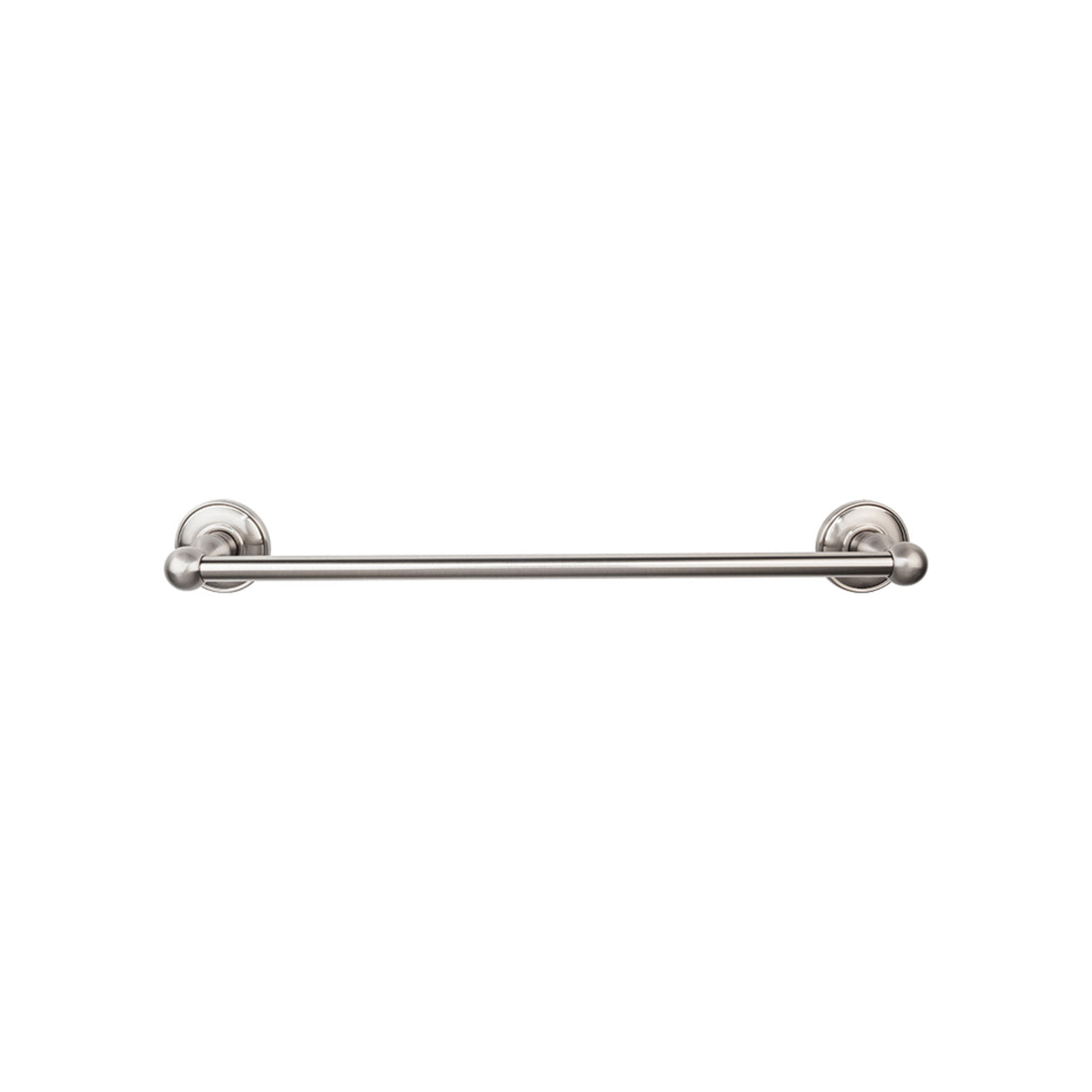 Top Knobs ED8BSND TOP BATH (R) Edwardian Bath Single 26 1/2" Wall Mounted Towel Bar Brushed Satin Nickel