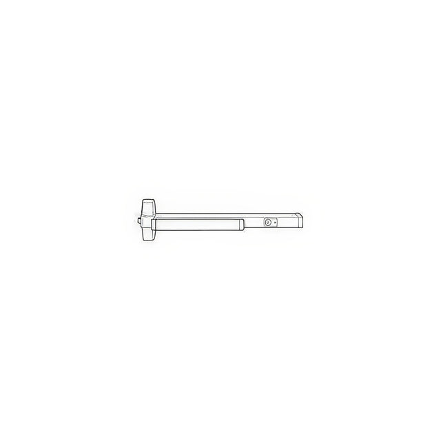 Von Duprin CXA99EO3133 anodized duranodic rim exit device