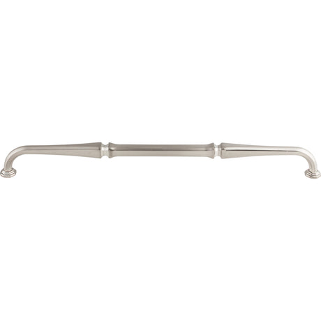 Top Knobs TK345BSN Chalet 12" Center to Center Bar Pull Brushed Satin Nickel