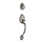 Copper Creek CZ2610AN antique nickel single cylinder handleset
