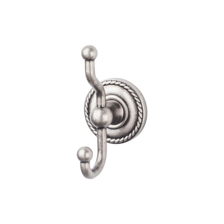 Top Knobs ED2APF TOP BATH (R) Edwardian Bath 5" Wall Bath Hooks Antique Pewter