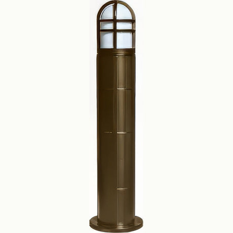 Dabmar Lighting D110-L12-30K-B black bollard