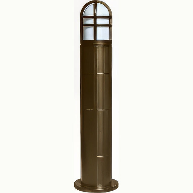Dabmar Lighting D110-L12-30K-B black bollard