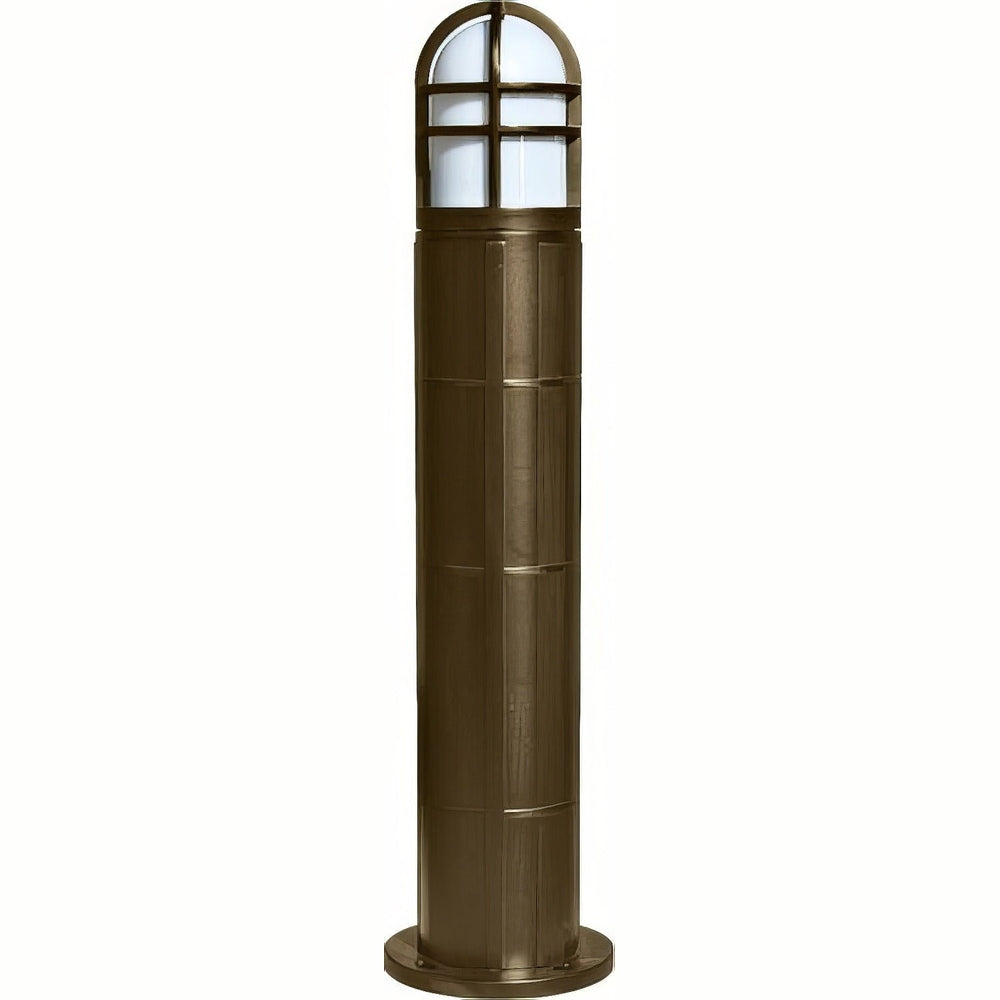 Dabmar Lighting D110-L20-30K-B black bollard