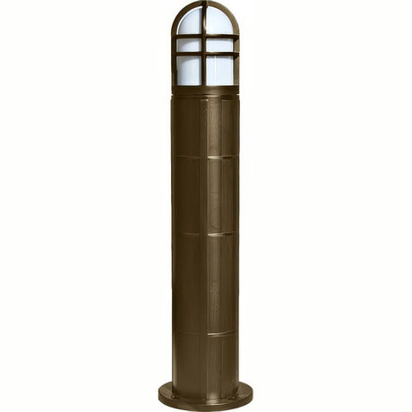 Dabmar Lighting D110-L20-30K-BZ bronze bollard