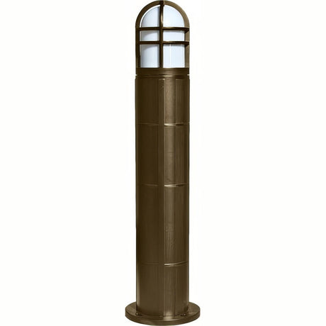 Dabmar Lighting D110-L20-50K-BZ bronze bollard