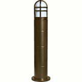 Dabmar Lighting D110-L6-30K-B black bollard