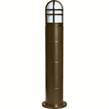 Dabmar Lighting D110-L6-30K-B black bollard