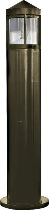 Dabmar Lighting D120-L12-30K-B black bollard
