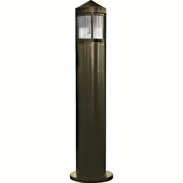 Dabmar Lighting D120-L20-50K-B black bollard