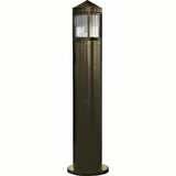 Dabmar Lighting D120-L6-60K-BZ bronze bollard