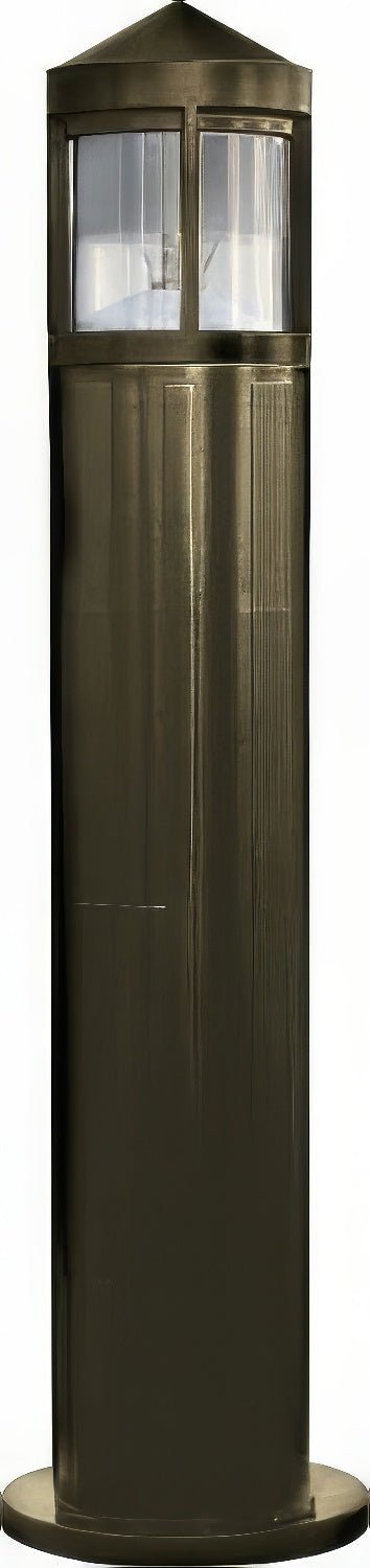 Dabmar Lighting D120-L6-60K-BZ bronze bollard