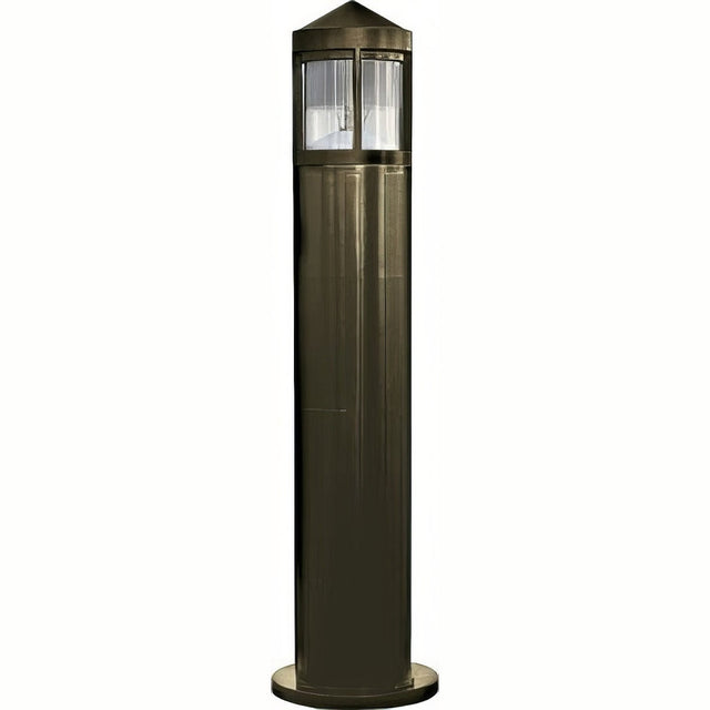 Dabmar Lighting D120-L9-40K-B black bollard
