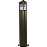 Dabmar Lighting D122-50-BZ-MT bronze bollard