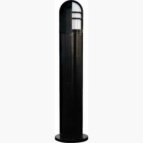 Dabmar Lighting D130-L12-40K-B black bollard