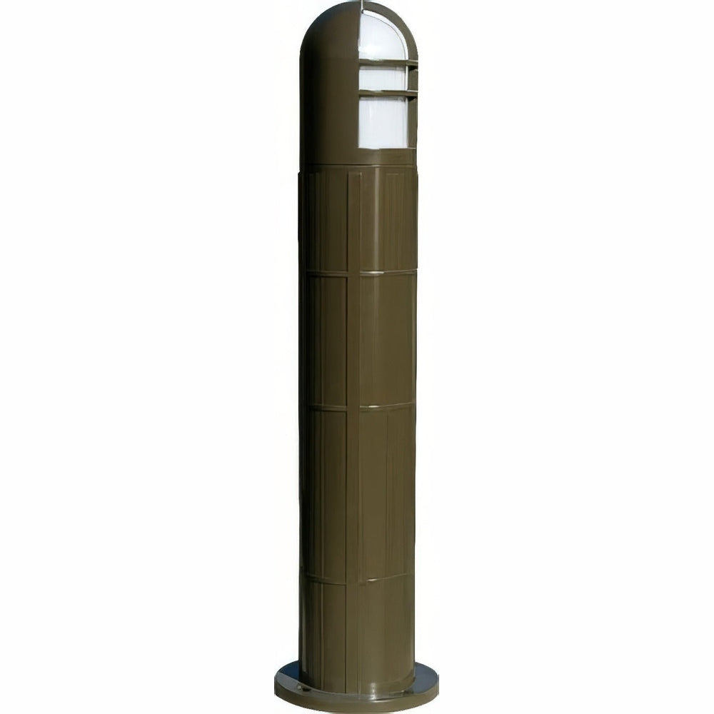 Dabmar Lighting D130-L6-60K-BZ bronze bollard