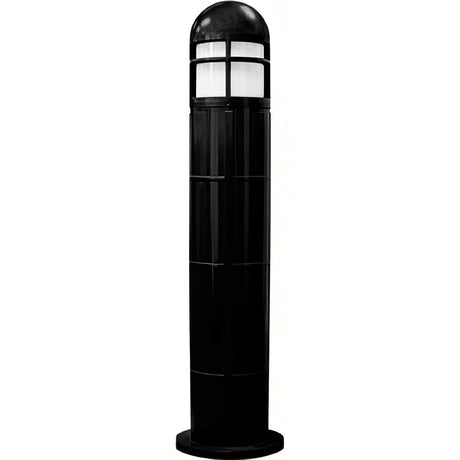 Dabmar Lighting D140-B black bollard