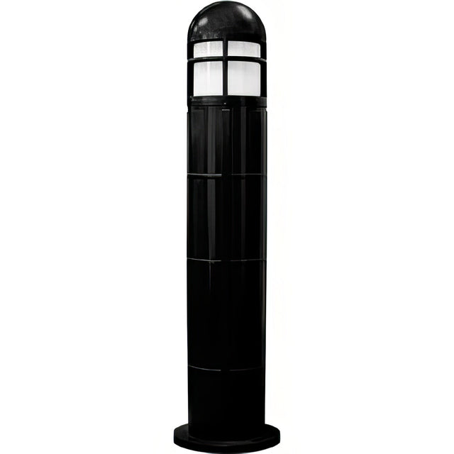 Dabmar Lighting D140-B black bollard