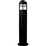 Dabmar Lighting D140-L12-50K-B black bollard